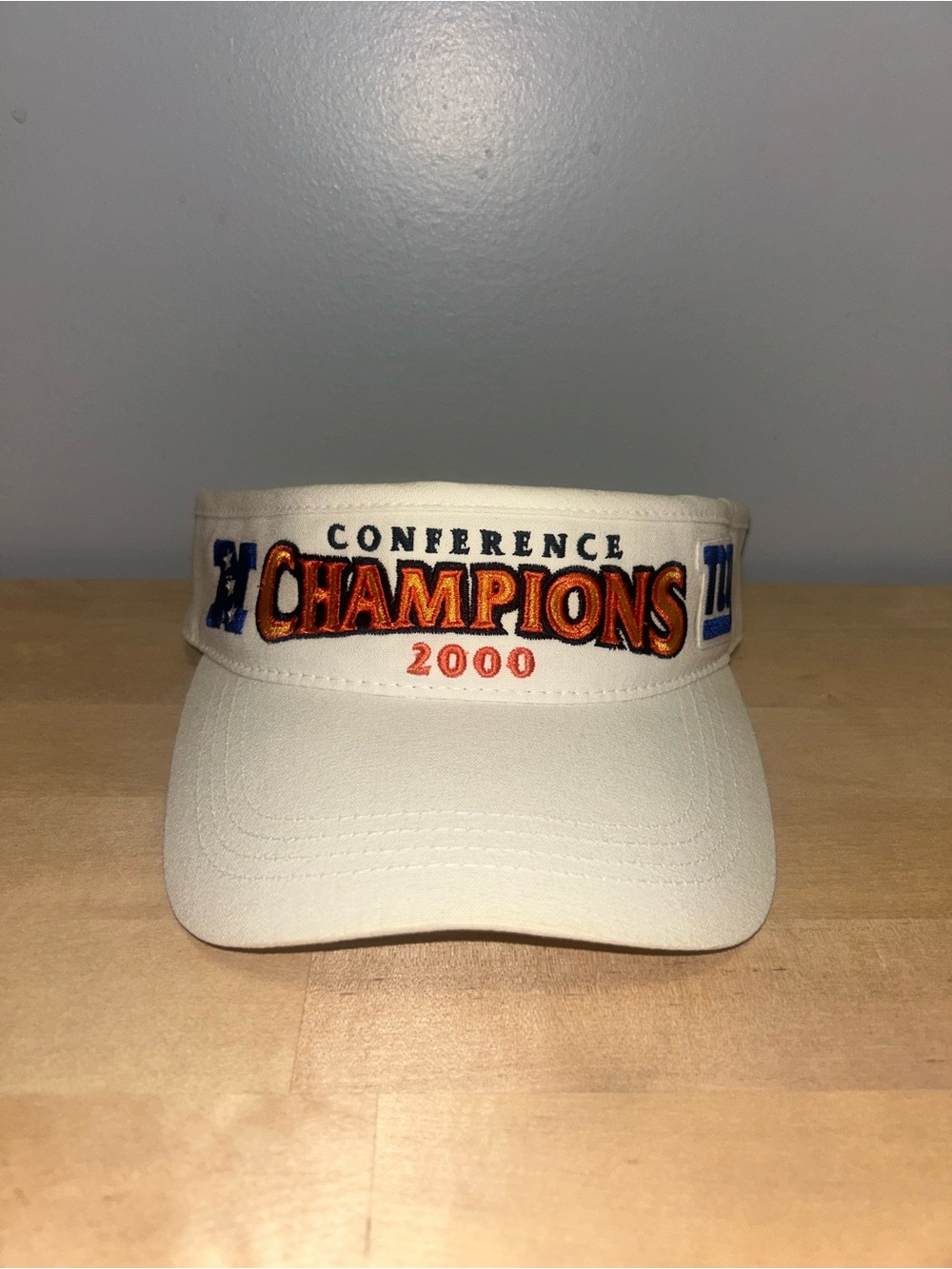 New York Giants 2000 NFC Conference Champions Nike Vintage Visor